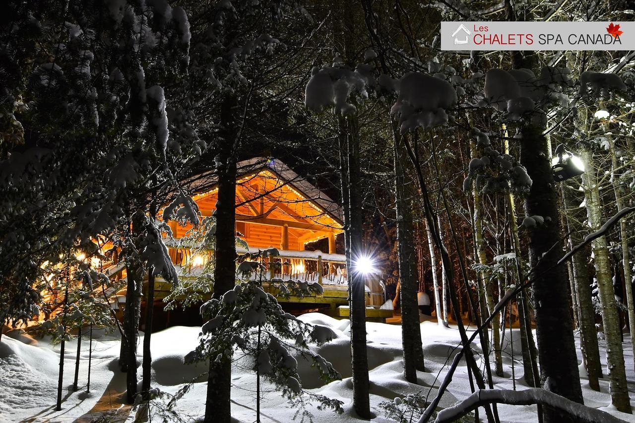 Le Bivouac - Les Chalets Spa Canada ลามัลแบ ภายนอก รูปภาพ