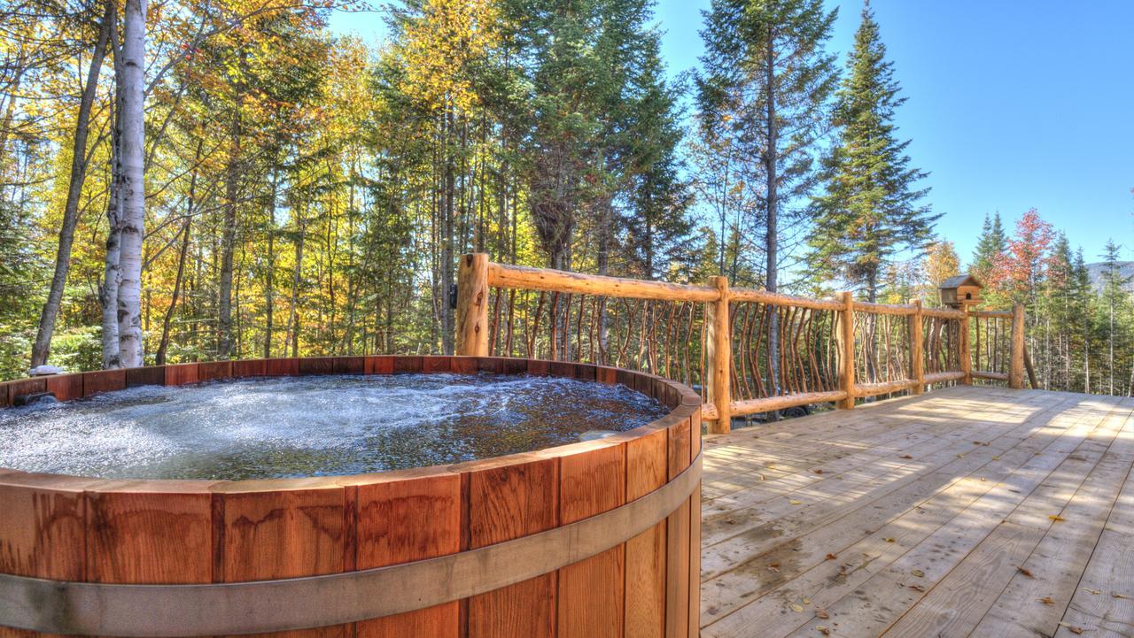 Le Bivouac - Les Chalets Spa Canada ลามัลแบ ภายนอก รูปภาพ